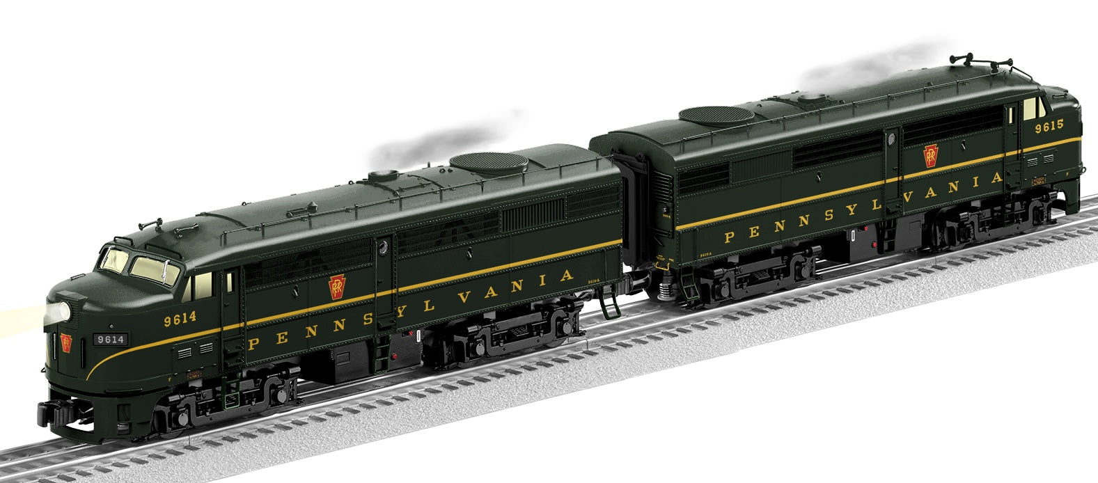 Lionel 2533910 - Legacy FA-2 Diesel Locomotive AA Set "Pennsylvania" #9614/9615