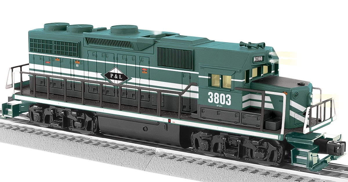 Lionel 2534040 - LionChief+ 2.0 GP38 Diesel Locomotive "Paducah & Louisville" #3803