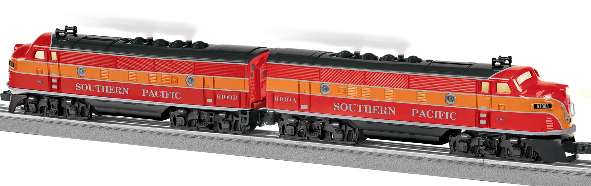 Lionel 2534090 - LionChief+ 2.0 F3 AA Diesel Locomotive "Southern Pacific" #6100D/#6100A