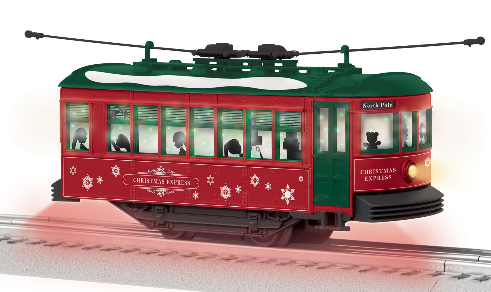 Lionel 2535060 - Lighted Trolley "Christmas Express"