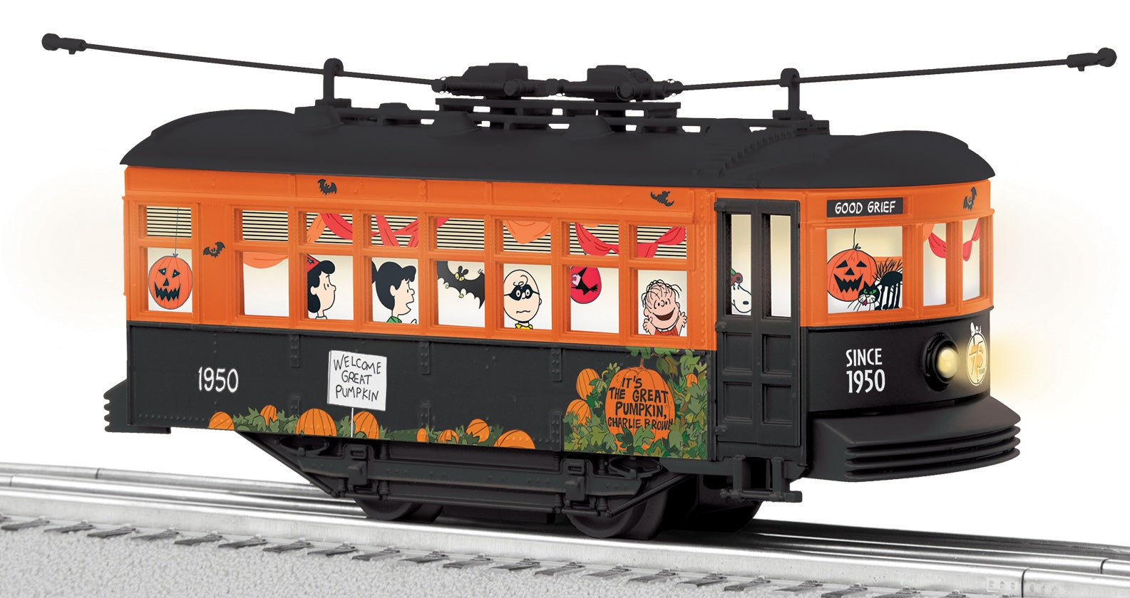 Lionel 2535140 - Peanuts - Halloween Trolley  #1950