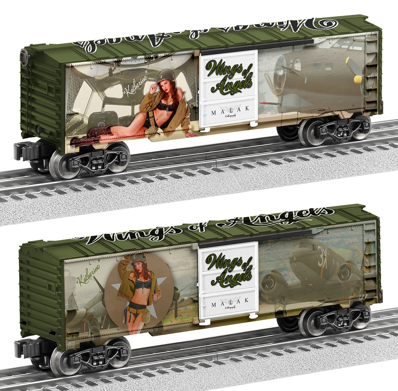 Lionel 2538170 - U.S. Army Boxcar "Wings of Angels - Katherine" #38170