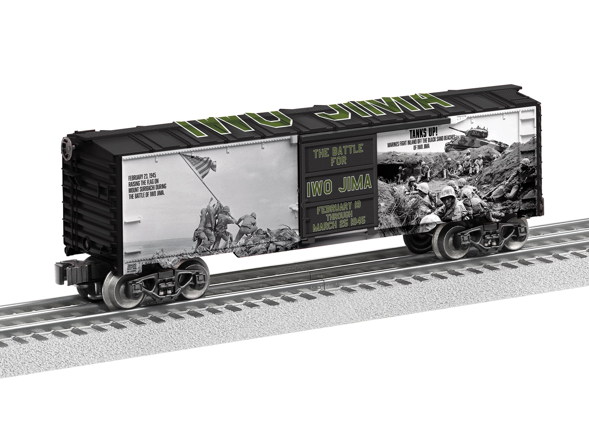 Lionel 2538420 - 80th Anniversary "Iwo Jima" Boxcar