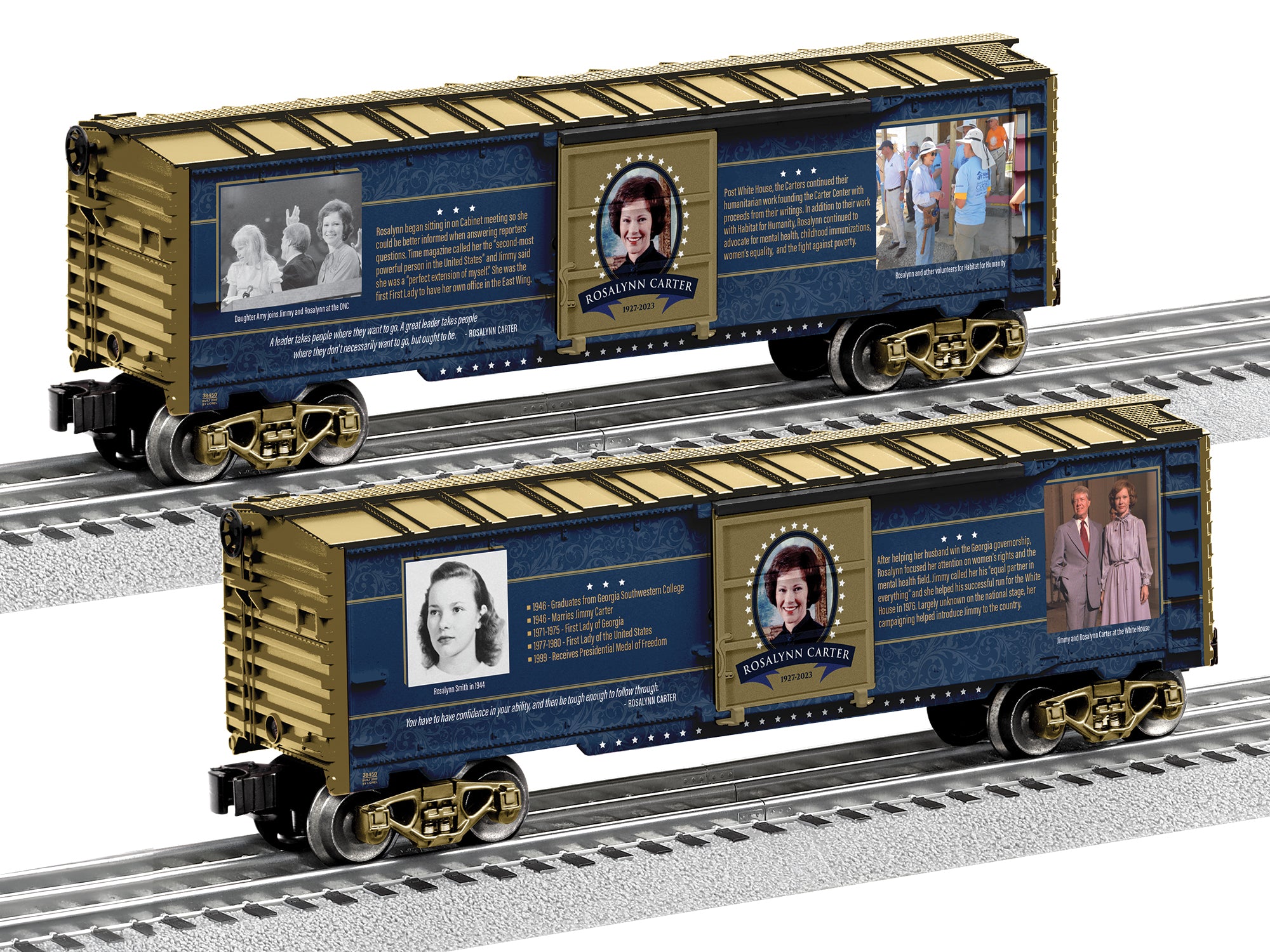 Lionel 2538450 - Rosalynn Carter Boxcar