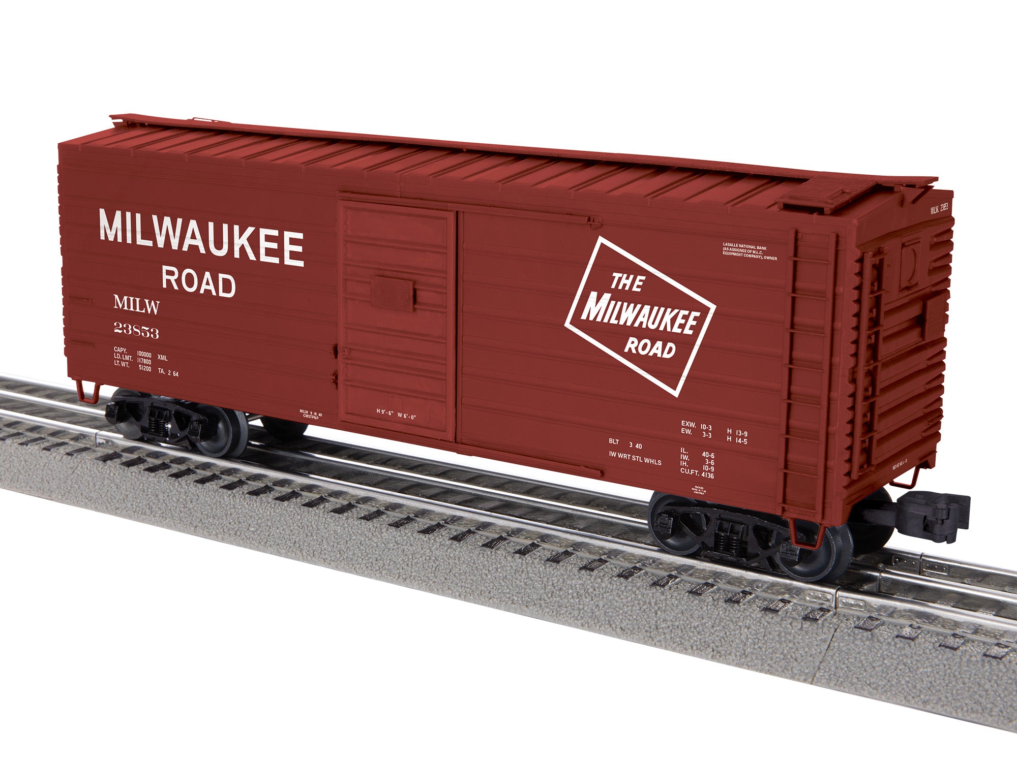 Lionel 2542032 - Rib-Side Boxcar "Milwaukee Road" #23853