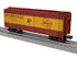 Lionel 2542051 - Rib-Side Boxcar "Milwaukee Road" #8363 (yellow band)