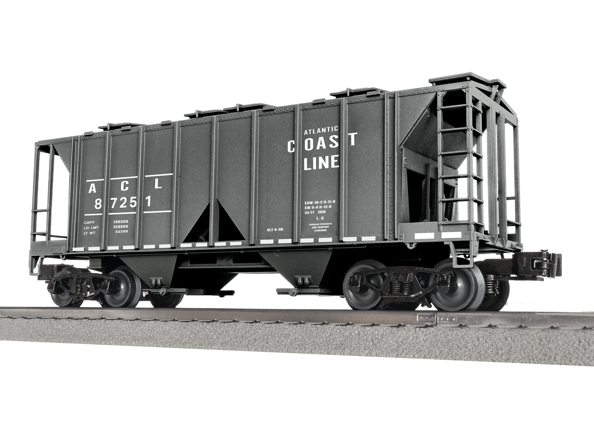 Lionel 2542071 - AC-2 Covered Hopper "Atlantic Coast Line" #87251