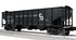 Lionel 2542219 - 3-Bay Hopper w/Peaked Ends "Chesapeake & Ohio" #101241