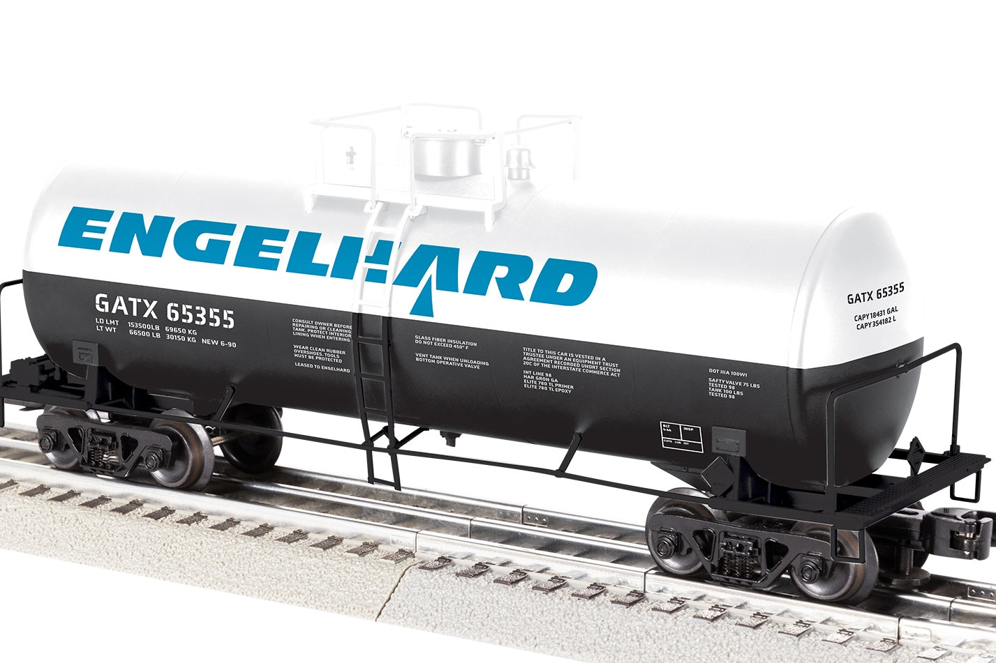 Lionel 2542371 - 40' Tank Car "Engelhard" #65355