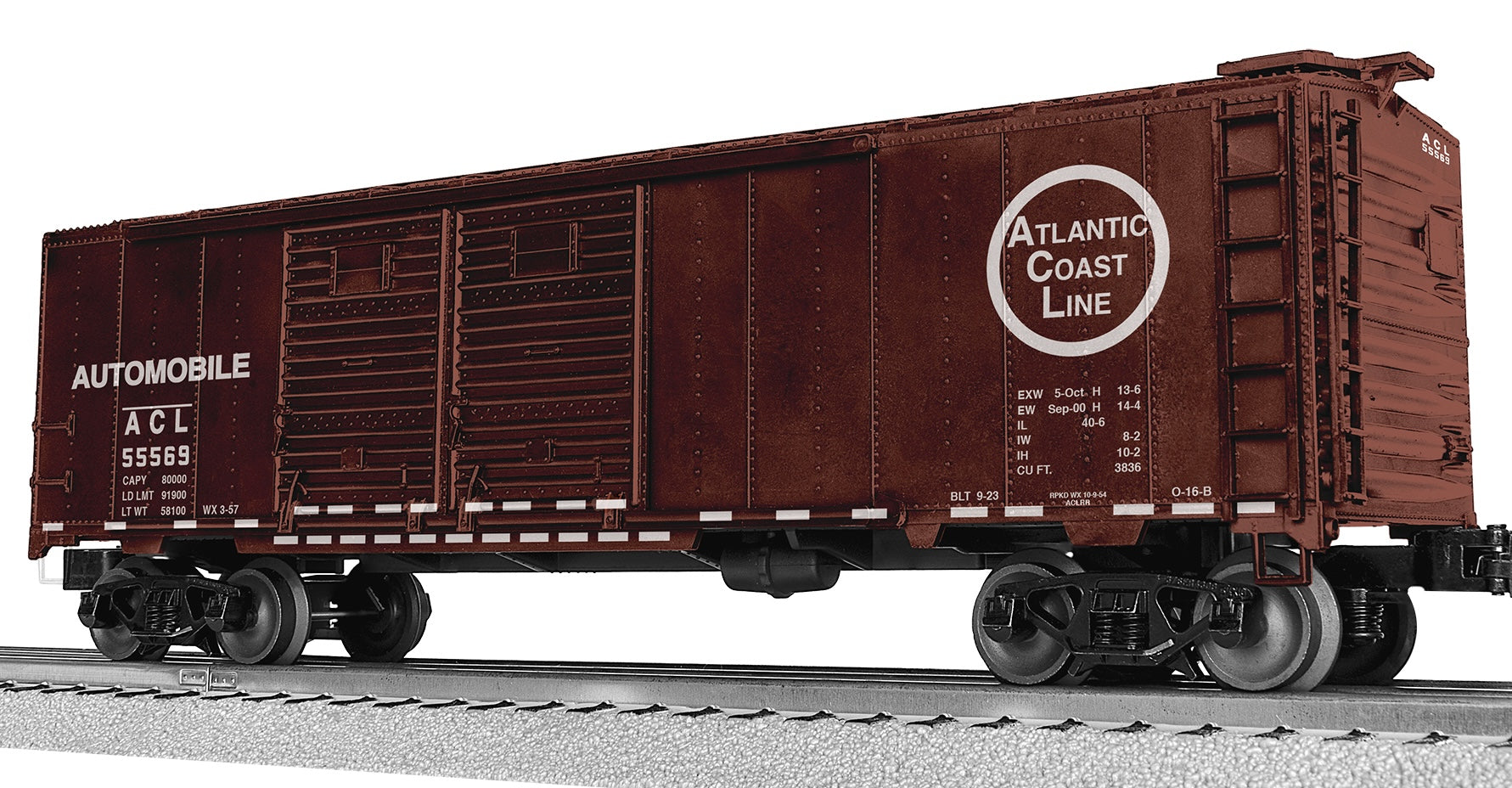 Lionel 2542411 - 40' Double Door Boxcar "Atlantic Coast Line" #55569