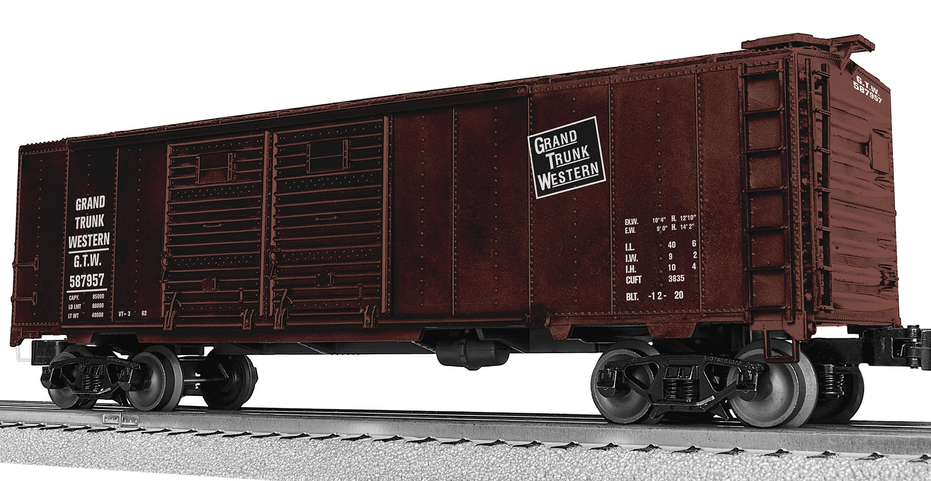 Lionel 2542441 - 40' Double Door Boxcar "Grand Trunk Western" #587957