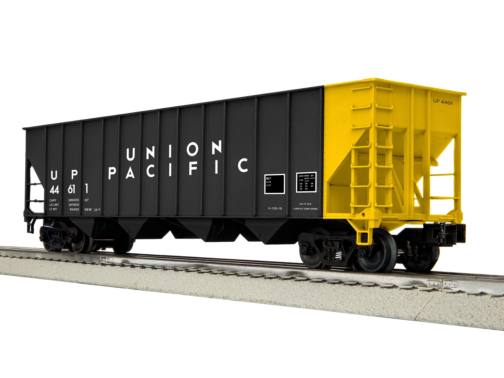 Lionel 2542480 - 4-Bay Hopper Car "Union Pacific" (3-Car) Set A