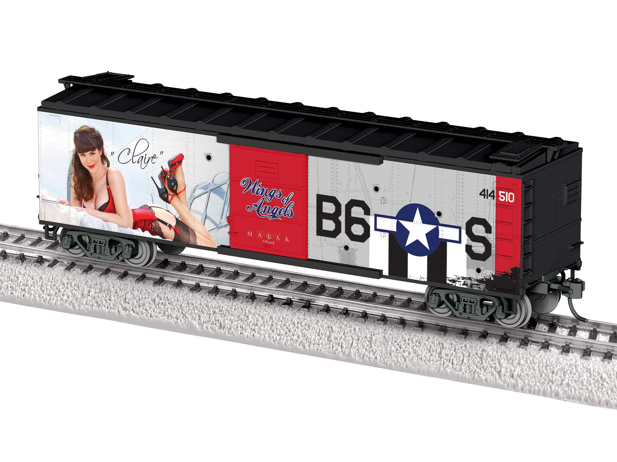 Lionel HO 2554020 - U.S. Army Boxcar "Wings of Angels - Claire" #414510