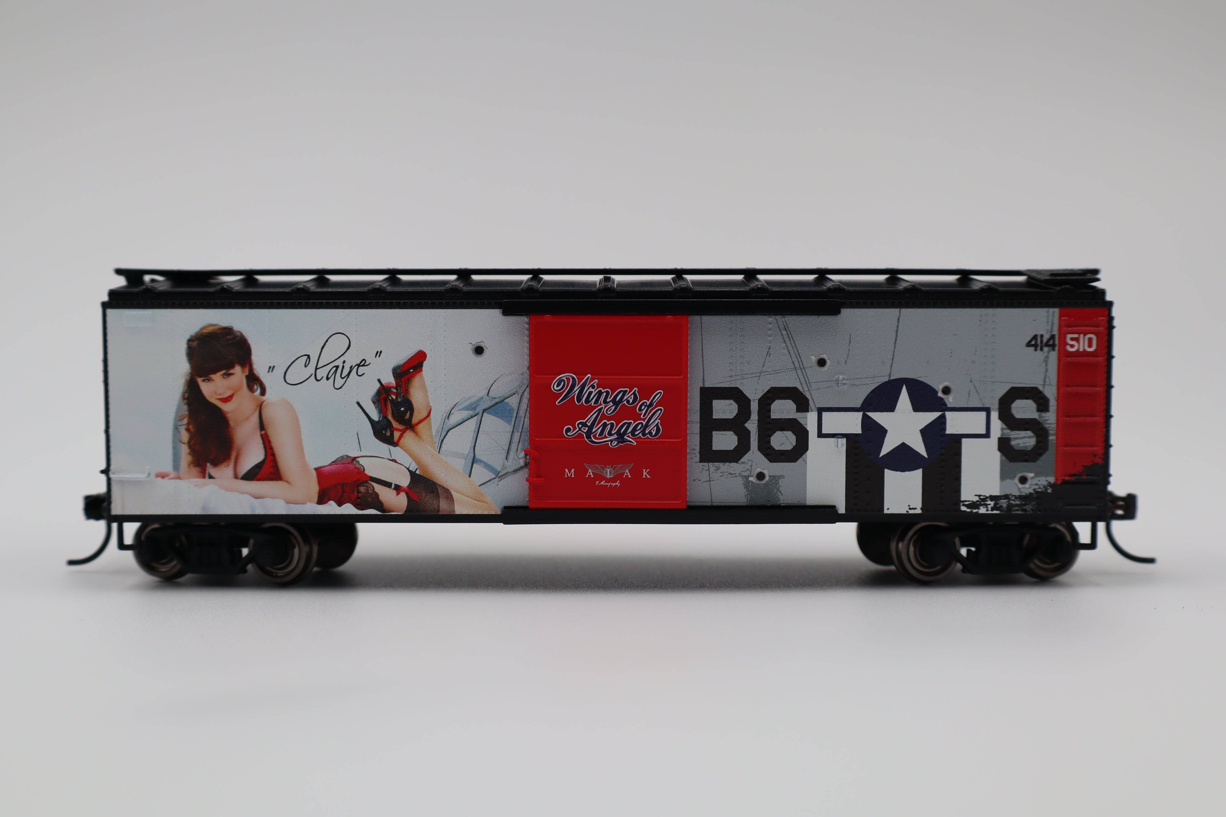 Lionel HO 2554020 - U.S. Army Boxcar "Wings of Angels - Claire" #414510