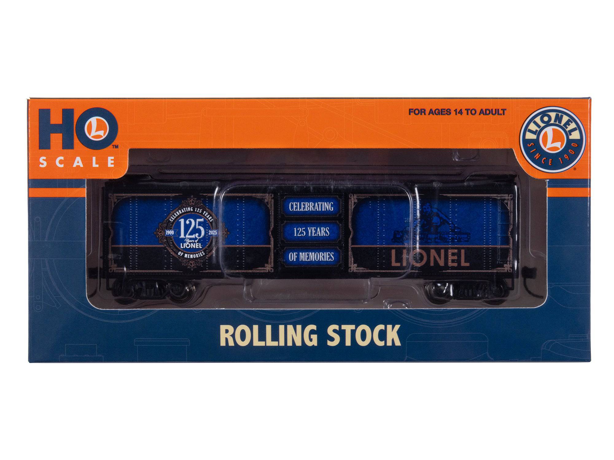 Lionel HO 2554220 -125th Anniversary - Boxcar "Lionel" #125