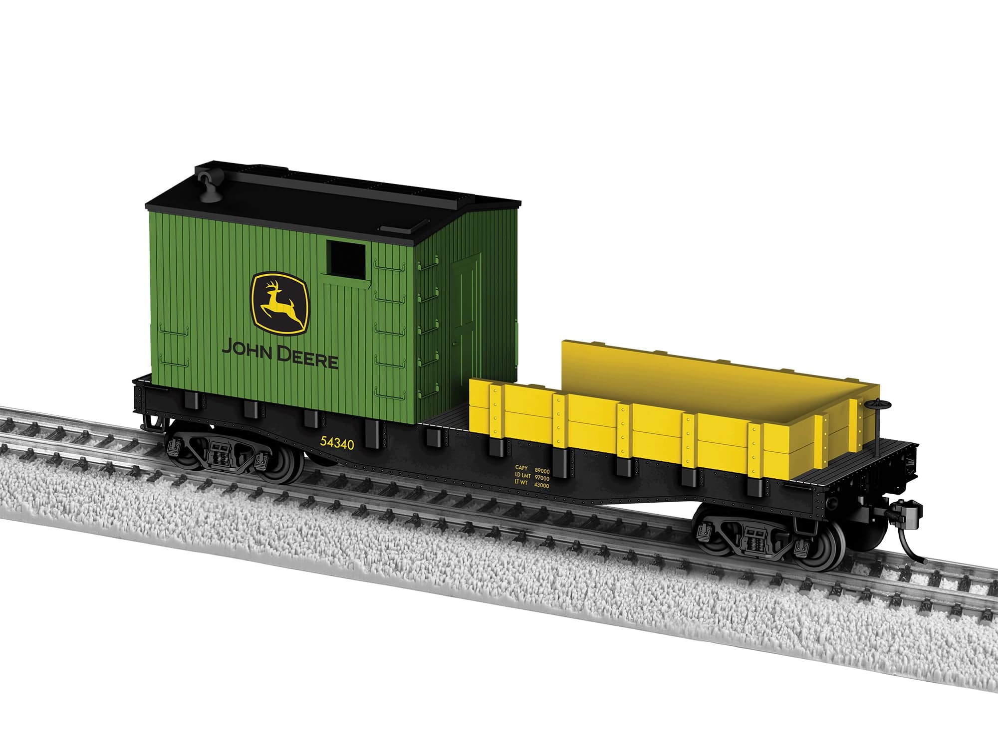 Lionel HO 2554340 -John Deere - Work Caboose "John Deere"