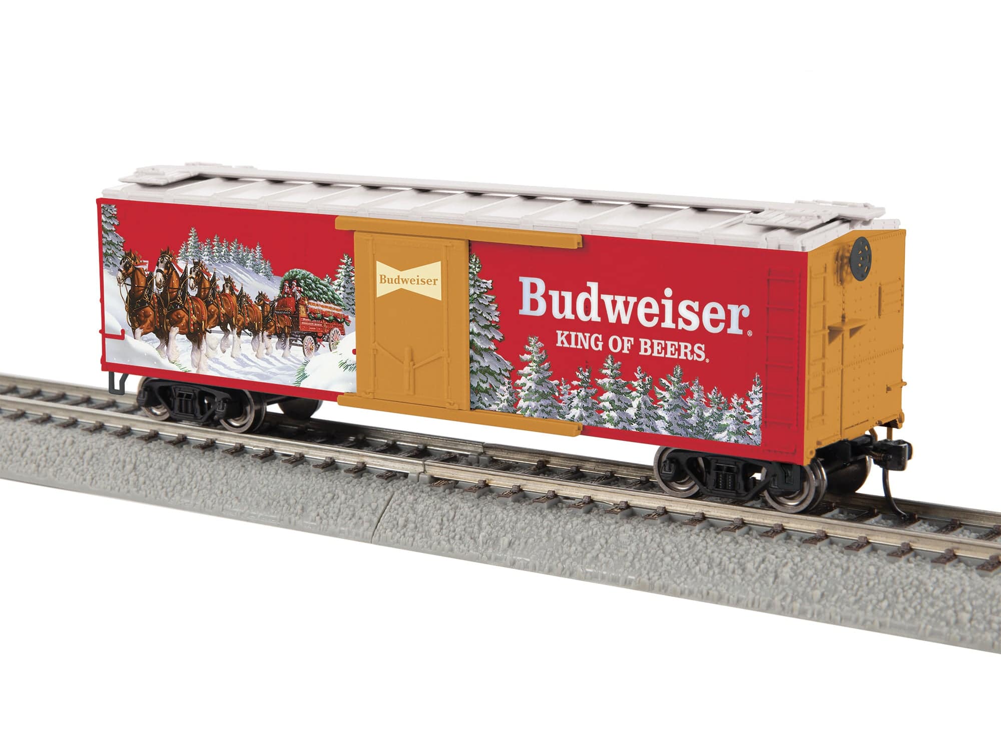 Lionel HO 2554520 -Anheuser Busch - Holiday Reefer "Clydesdale"