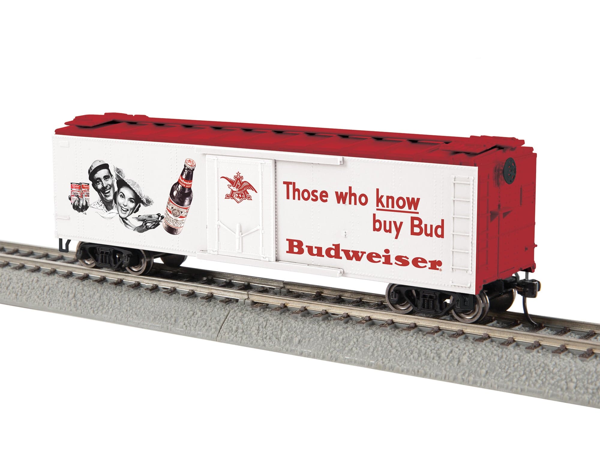 Lionel HO 2554530 -Anheuser Busch - Budweiser Reefer "Those Who Know"
