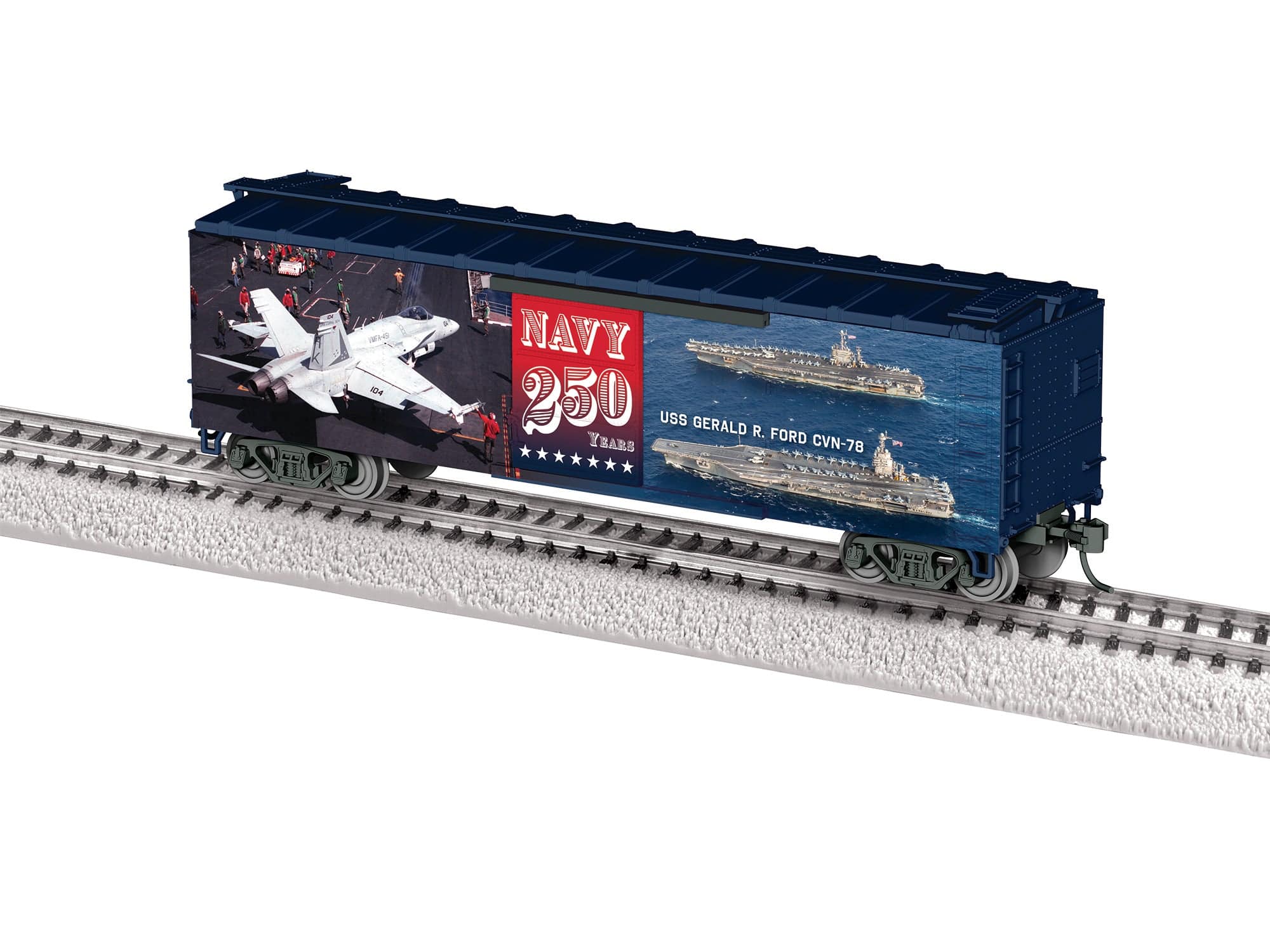Lionel HO 2554580 - 250th Anniversary Boxcar "U.S. Navy"