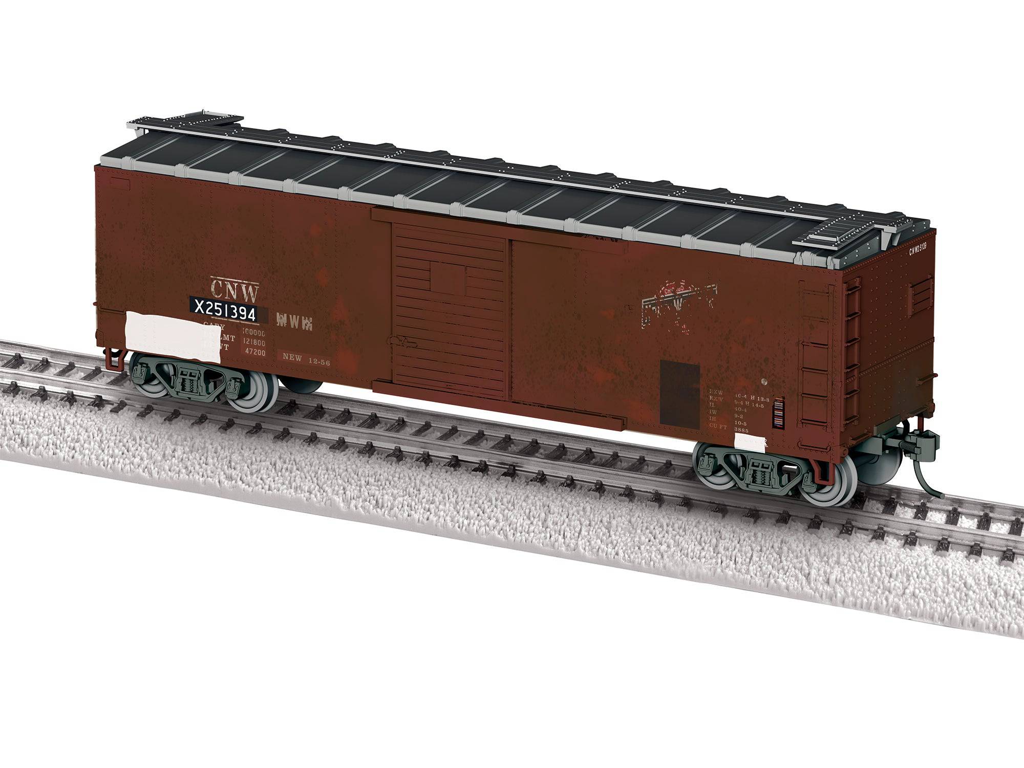 Lionel HO 2554630 - Weathered Boxcar "Chicago & Northwestern" #X251394