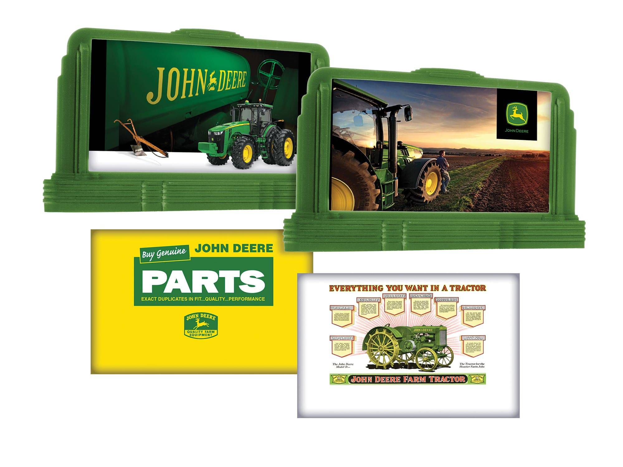 Lionel HO 2557050 -John Deere - Billboard "John Deere"  (2-Pack)