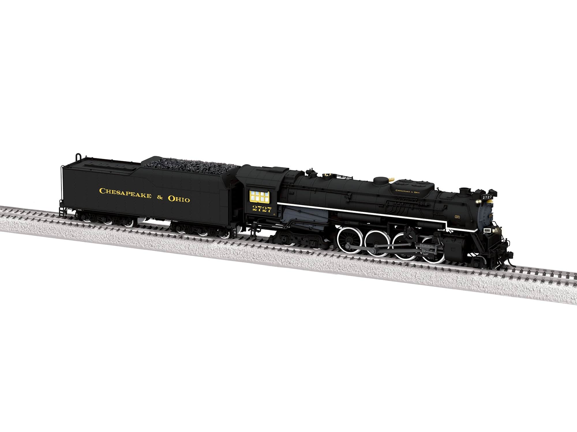 Lionel HO 2562011 - Berkshire Steam Locomotive "Chesapeake & Ohio" Kanawha #2727 (DCC Ready)