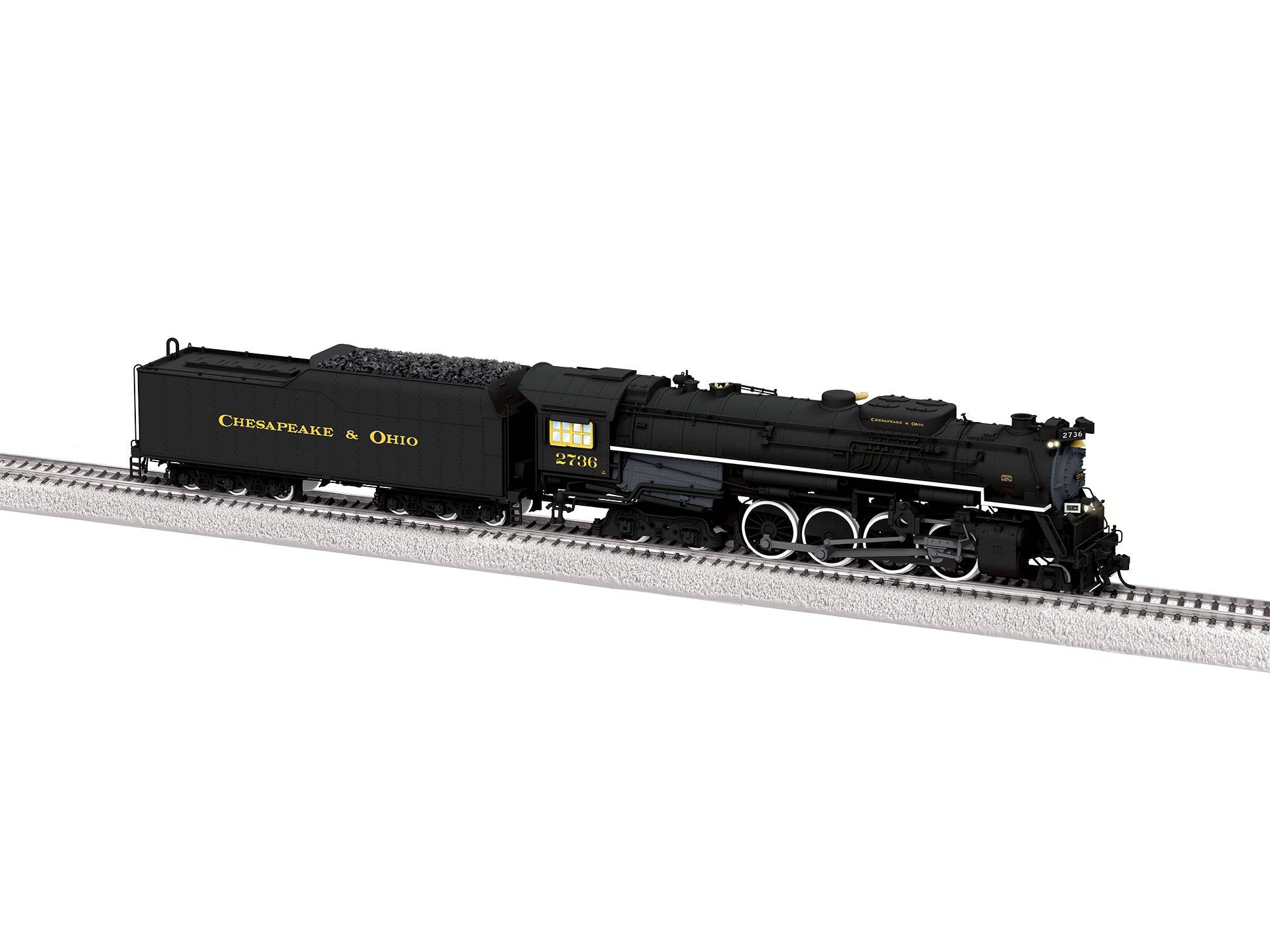 Lionel HO 2562013 - Berkshire Steam Locomotive "Chesapeake & Ohio" Kanawha #2736 (DCC Ready)