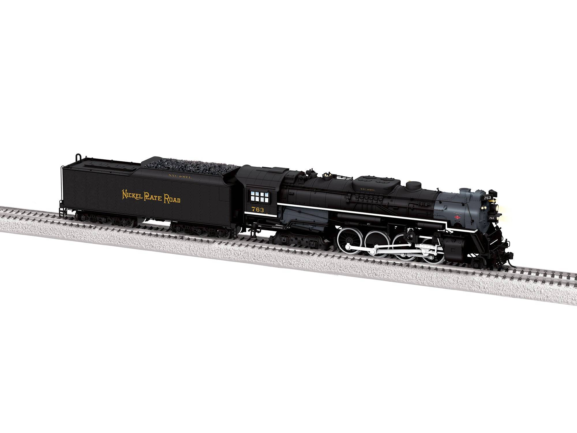 Lionel HO 2562052 - Berkshire Steam Locomotive "Nickel Plate Road" #763 (w/Mars Light) DCC Ready