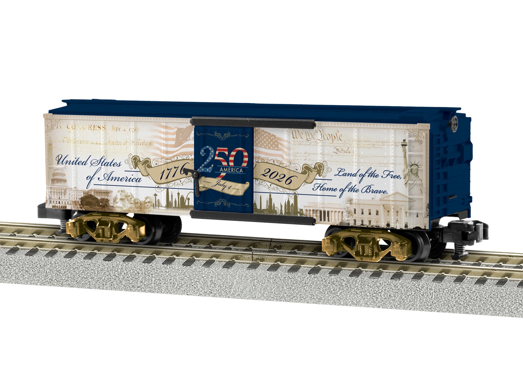 A/F Lionel 2619020 - American Flyer Boxcar "America" 250th