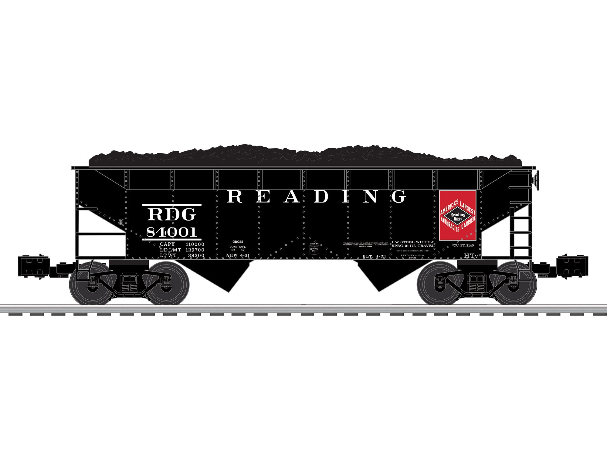 Lionel 2622060 - Reading King Coal Set