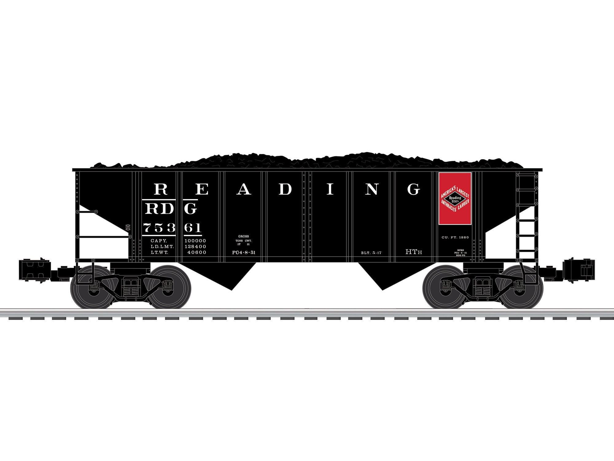Lionel 2622060 - Reading King Coal Set