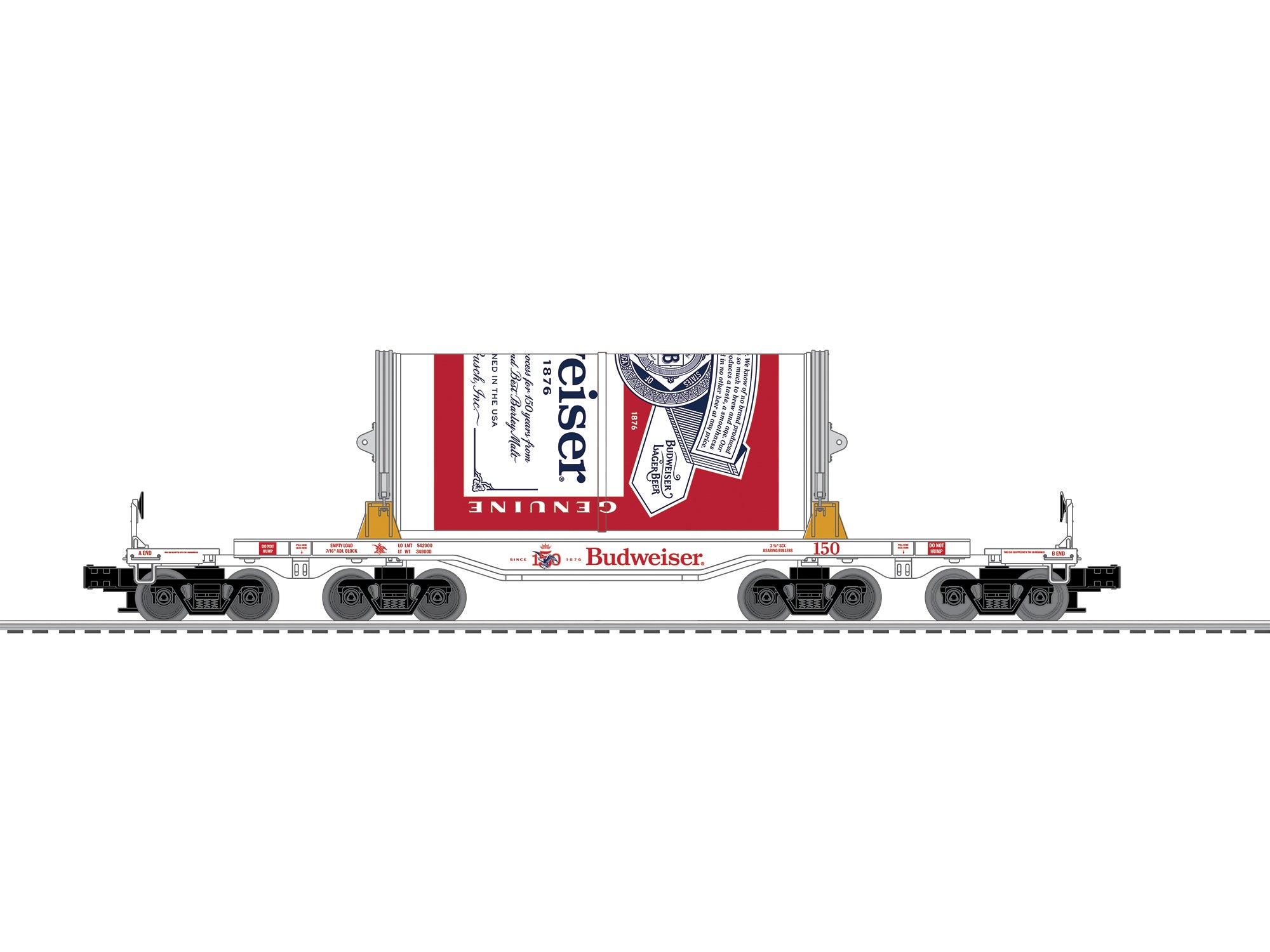 Lionel 2622090 - Budweiser 150 "Big Can" Set