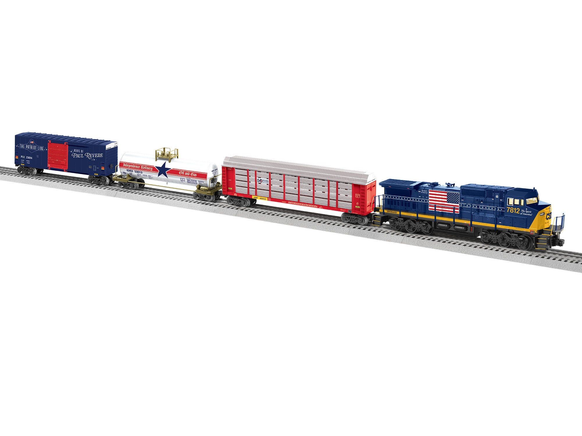 Lionel 2623010 - LionChief Freight Set "CSX" w/ Bluetooth 5.0 (Spirit of America)