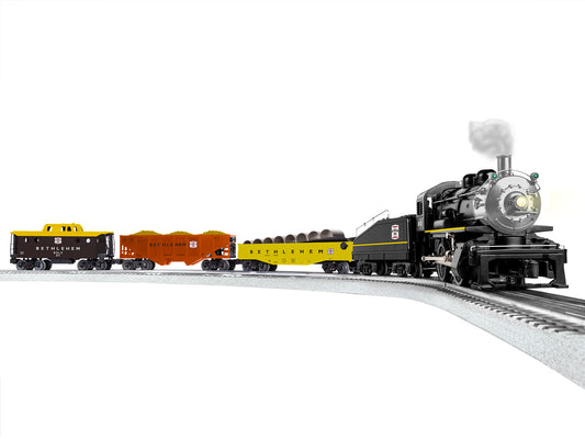 Lionel 2623080 - LionChief 0-4-0 Freight Set "Bethlehem Steel" (Mill Runner) w/ Bluetooth 5.0 - MrMuffin'sTrains