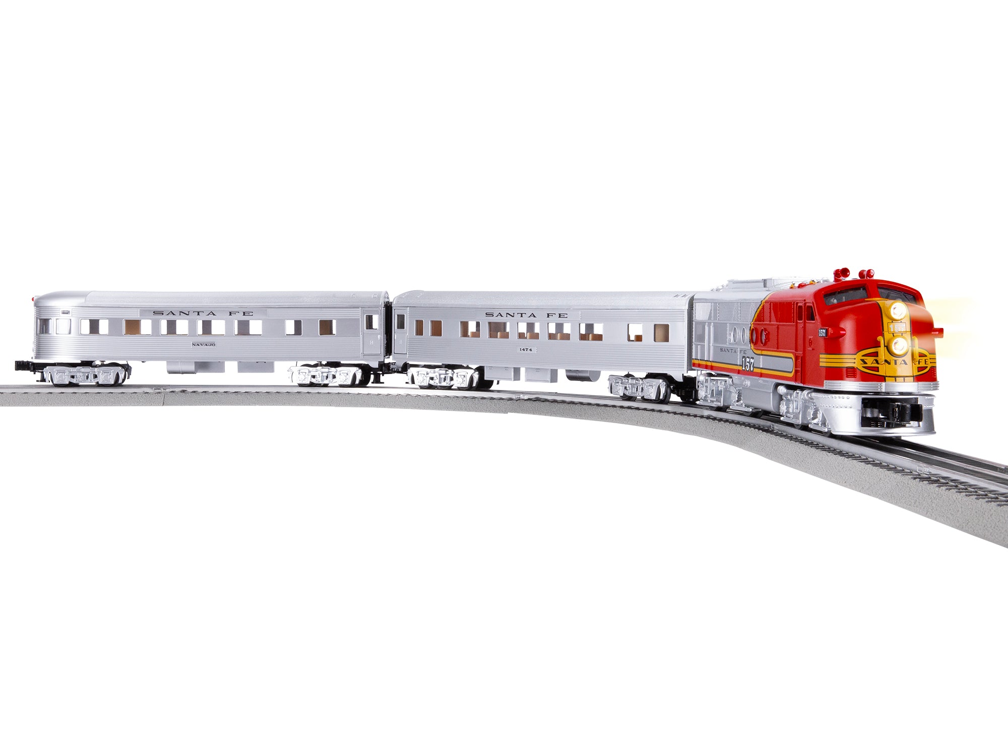 Lionel 2623110 - Santa Fe Super Chief LionChief Set with Bluetooth 5.0