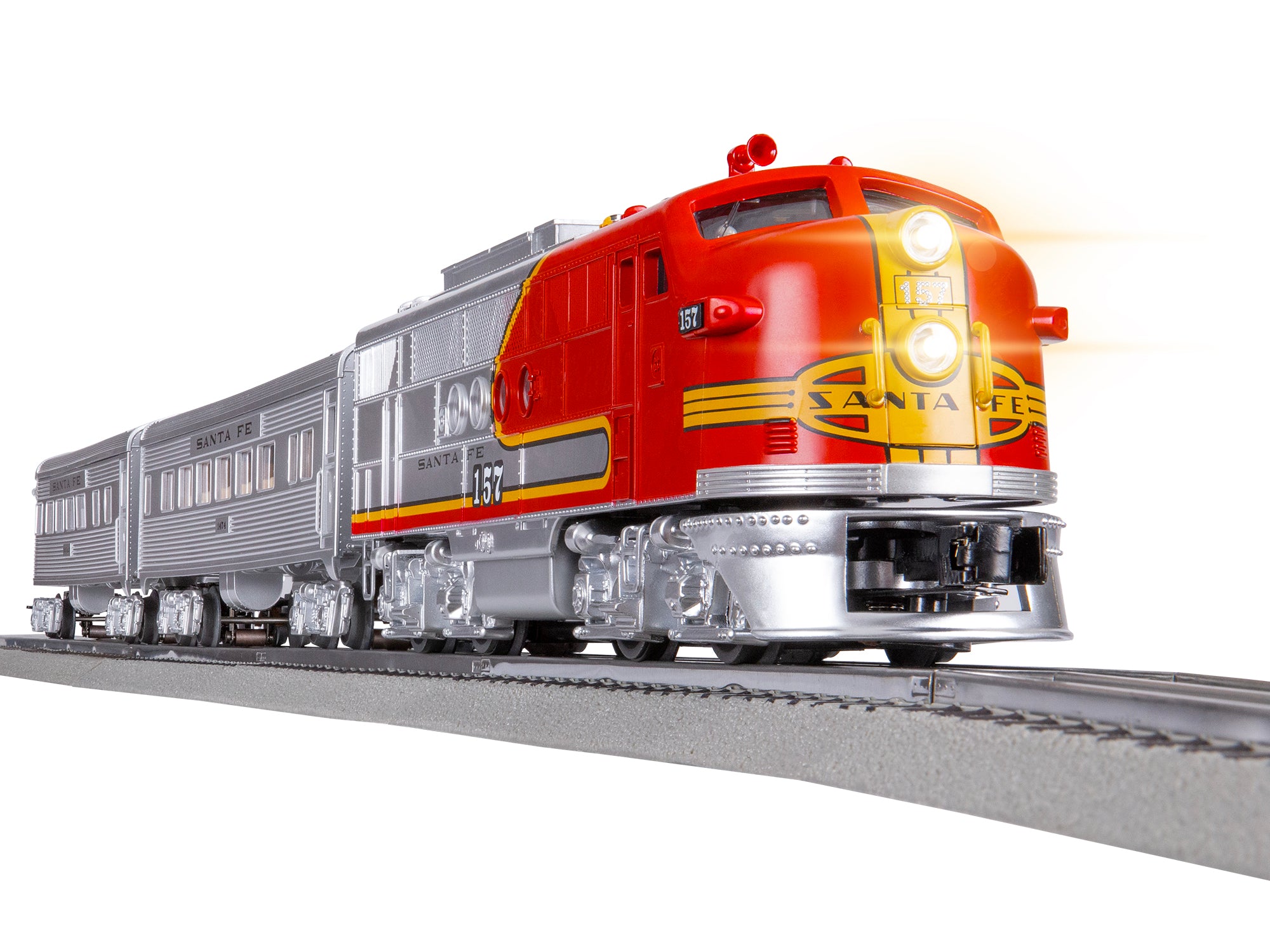 Lionel 2623110 - Santa Fe Super Chief LionChief Set with Bluetooth 5.0