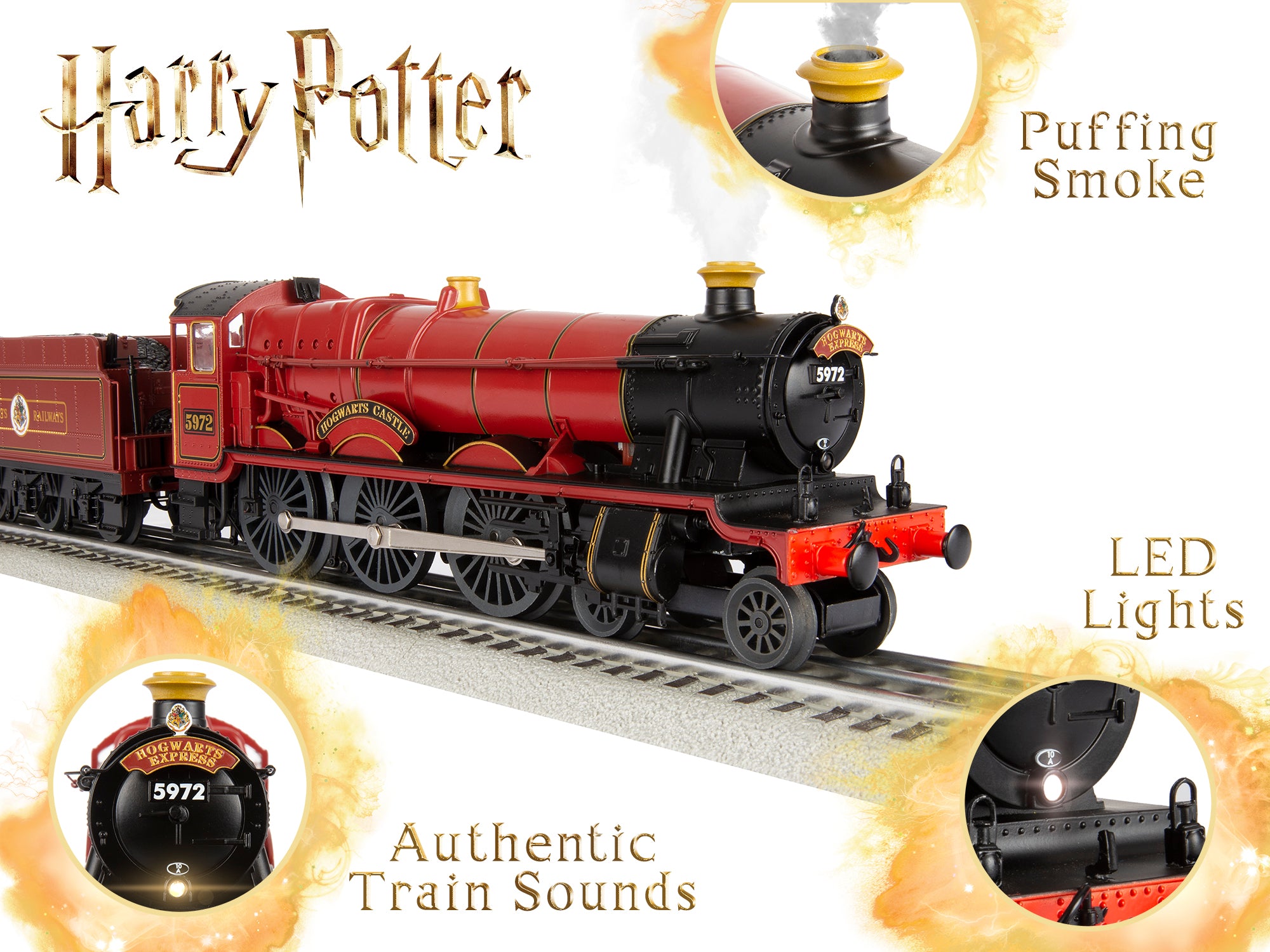 Lionel 2623130 - Hogwarts Express LionChief Set with Bluetooth 5.0