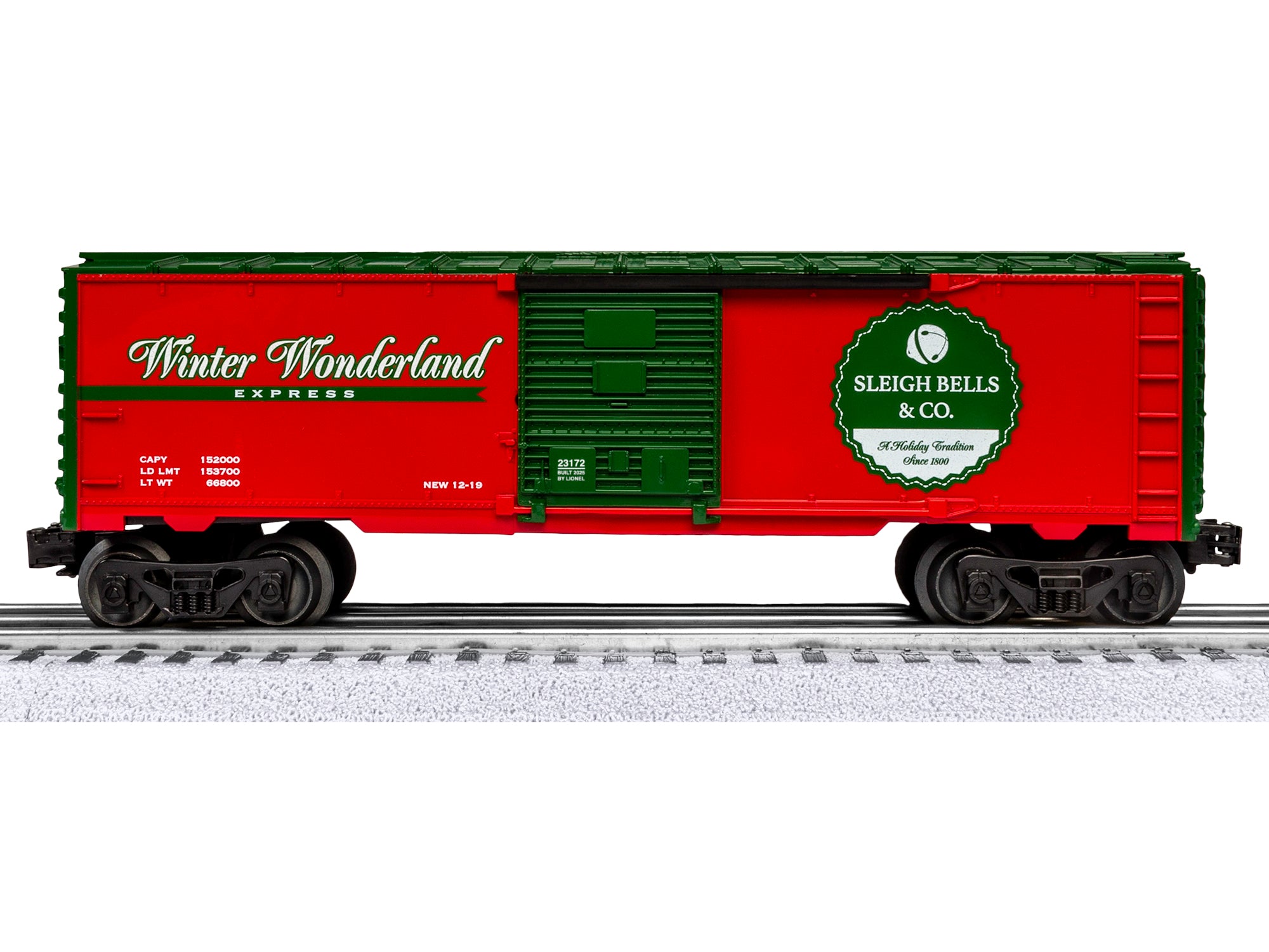 Lionel 2623140 - Winter Wonderland LionChief Set with Bluetooth 5.0