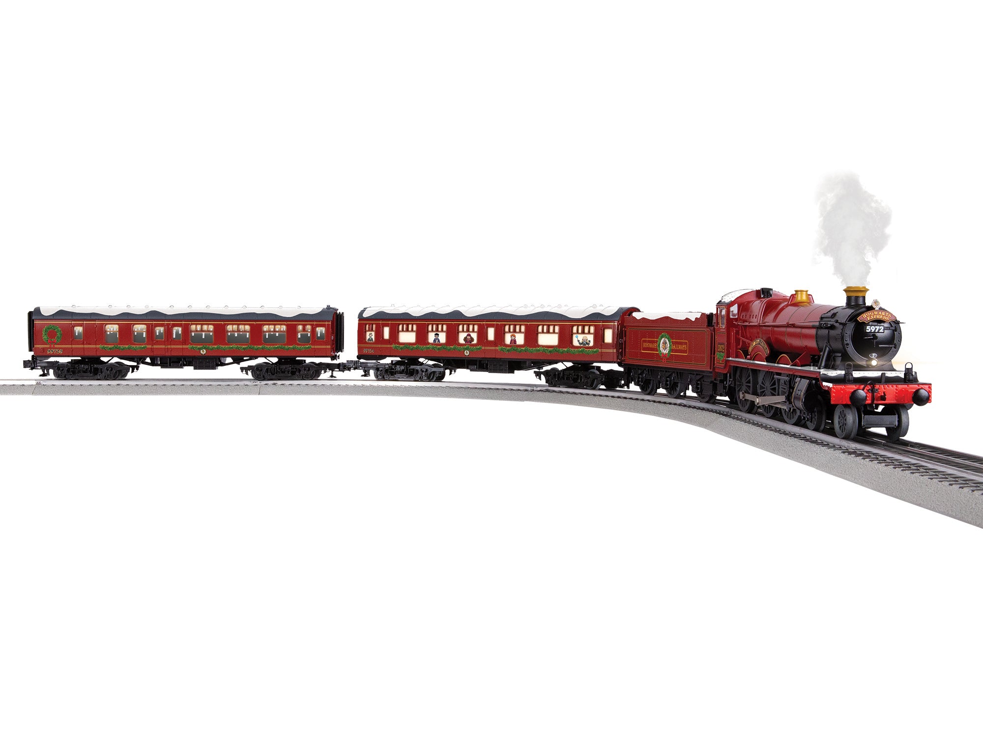 Lionel 2623170 - Hogwarts Express Christmas LionChief Passenger Set with Bluetooth 5.0