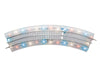 Lionel 2625020 - Fastrack - Patriotic Lighted - O36" Curved Track (4-Pack)