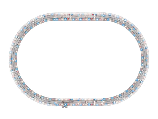 Lionel 2625030 - Fastrack - Patriotic Lighted - 40" x 60" Oval Track Pack