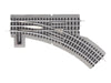 Lionel 262536L - FasTrack O36 Turnout Switch Track (Left)