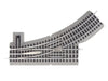 Lionel 262536R - FasTrack O36 Turnout Switch Track (Right)