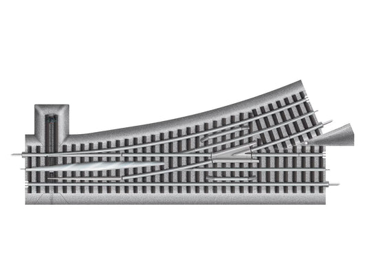 Lionel 262560L - FasTrack O60 Turnout Switch Track (Left)