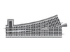 Lionel 262572L - FasTrack O72 Turnout Switch Track (Left)