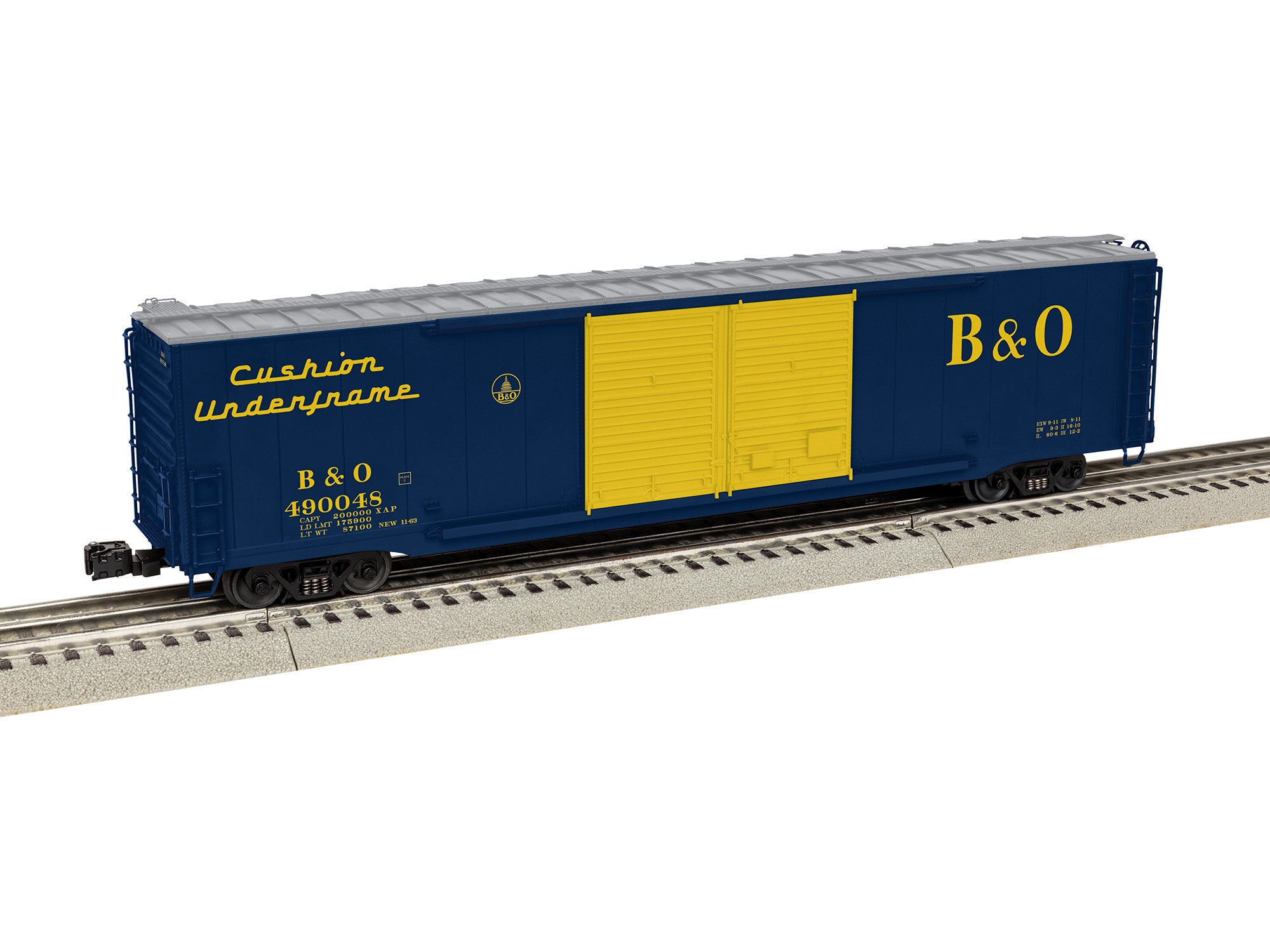 Lionel 2626021 - 60' PS-1 Double Door Boxcar "Baltimore & Ohio" #490048