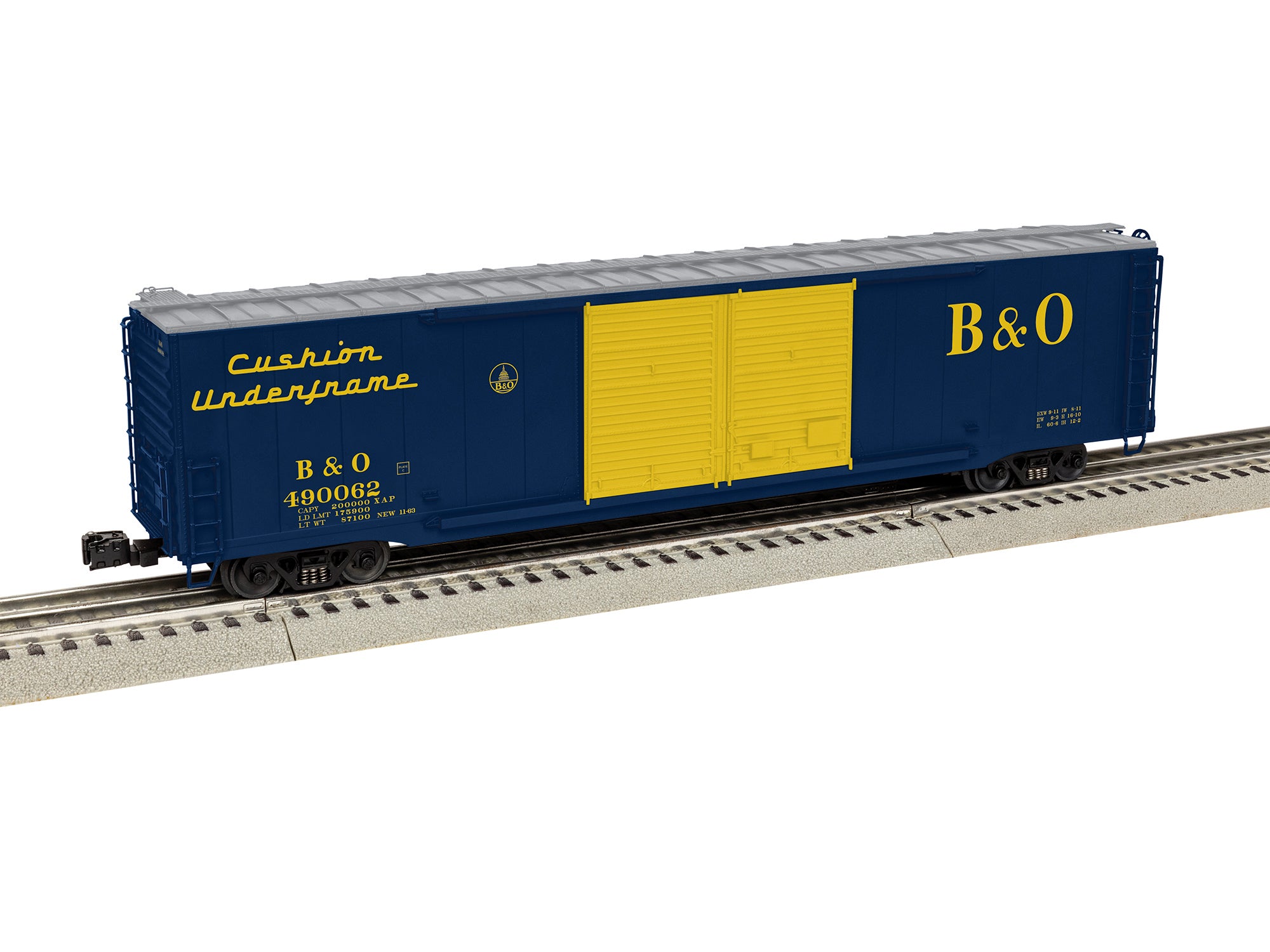 Lionel 2626022 - 60' PS-1 Double Door Boxcar "Baltimore & Ohio" #490062