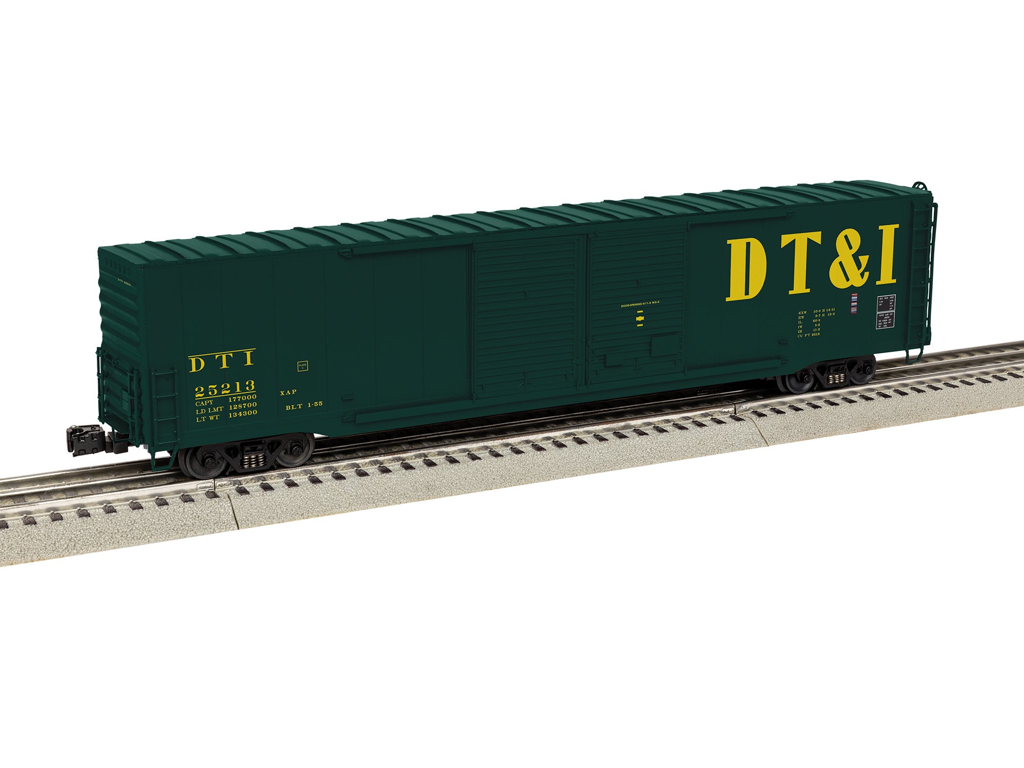 Lionel 2626051 - 60' PS-1 Double Door Boxcar "Detroit Toledo & Ironton" #25213