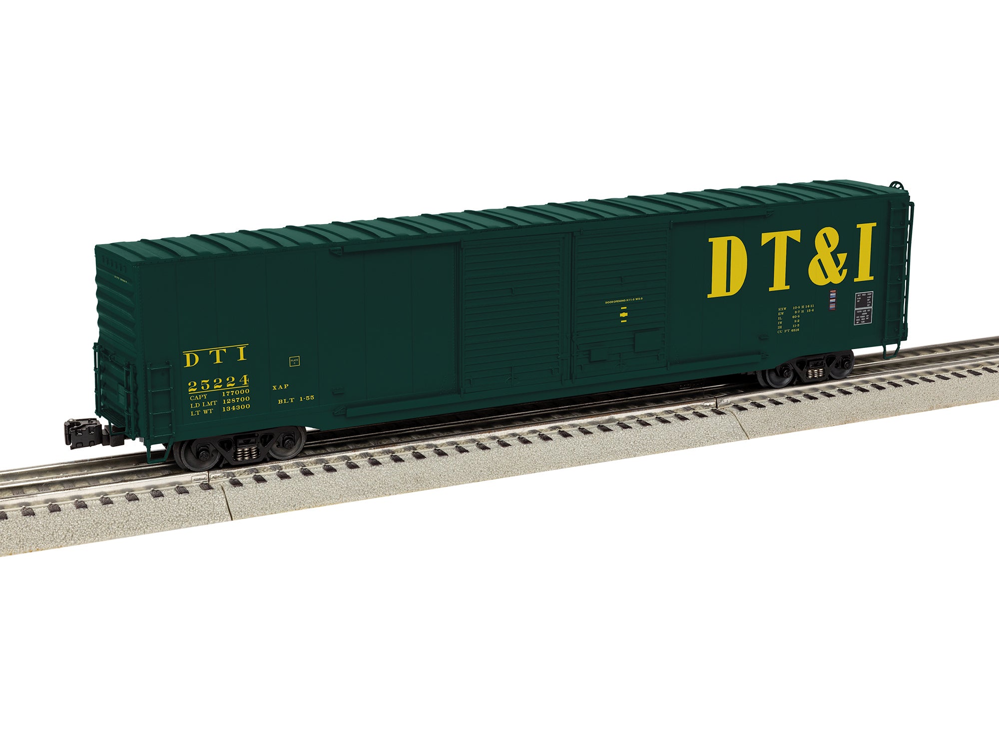 Lionel 2626052 - 60' PS-1 Double Door Boxcar "Detroit Toledo & Ironton" #25224