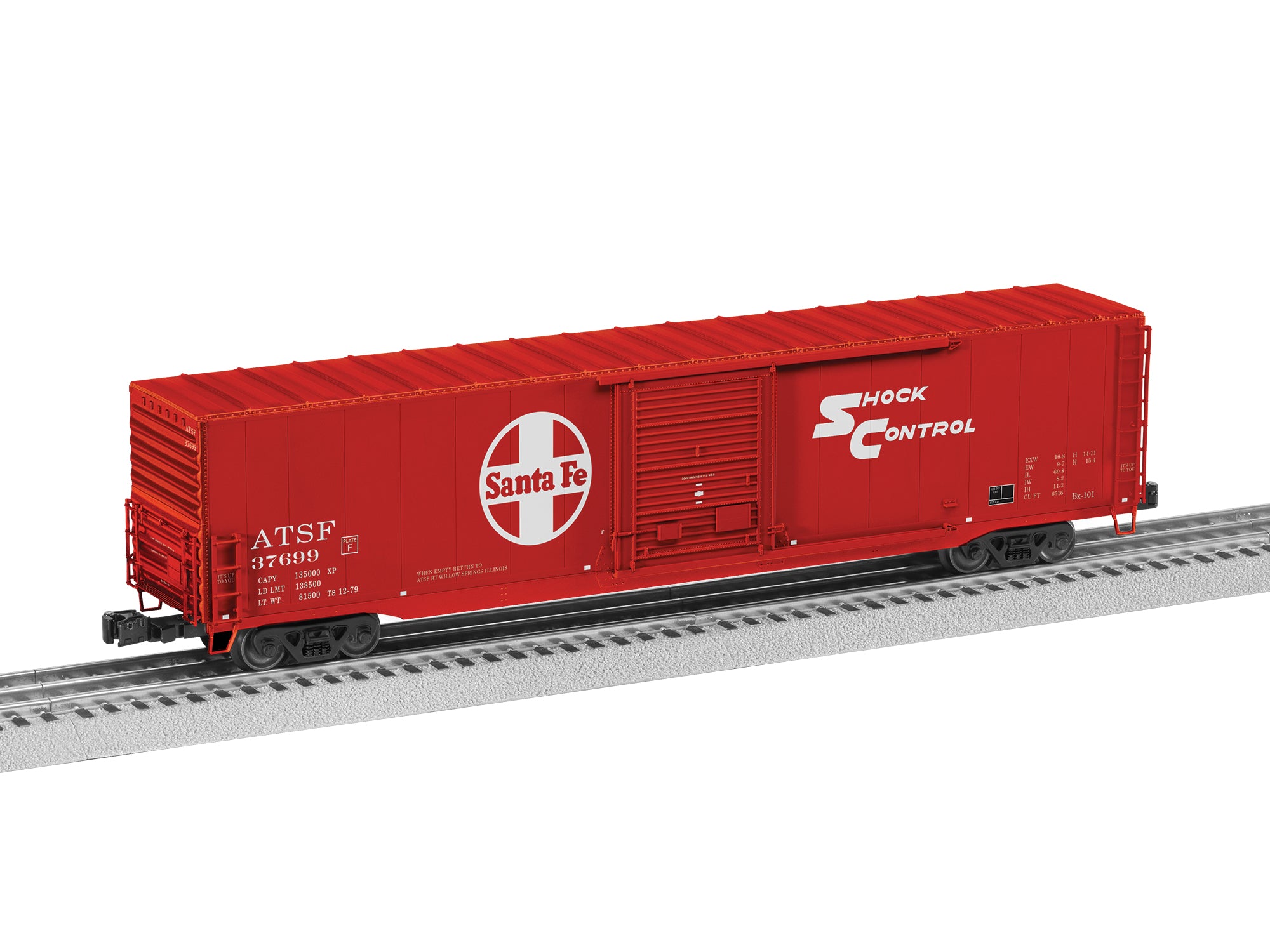 Lionel 2626082 - 60' Single Door Boxcar "Santa Fe" #37699